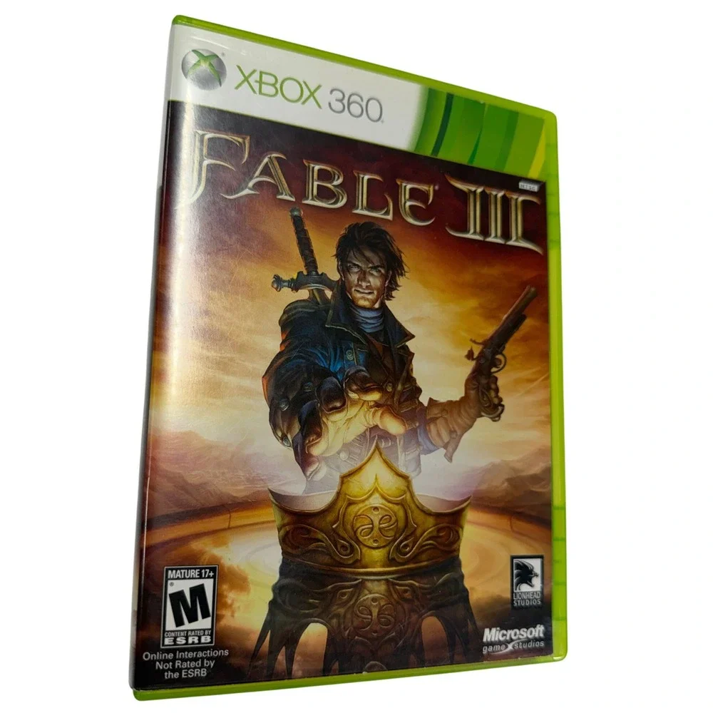 Fable III Xbox 360 Microsoft Game Studios Action RPG Fantasy Video Game CIB